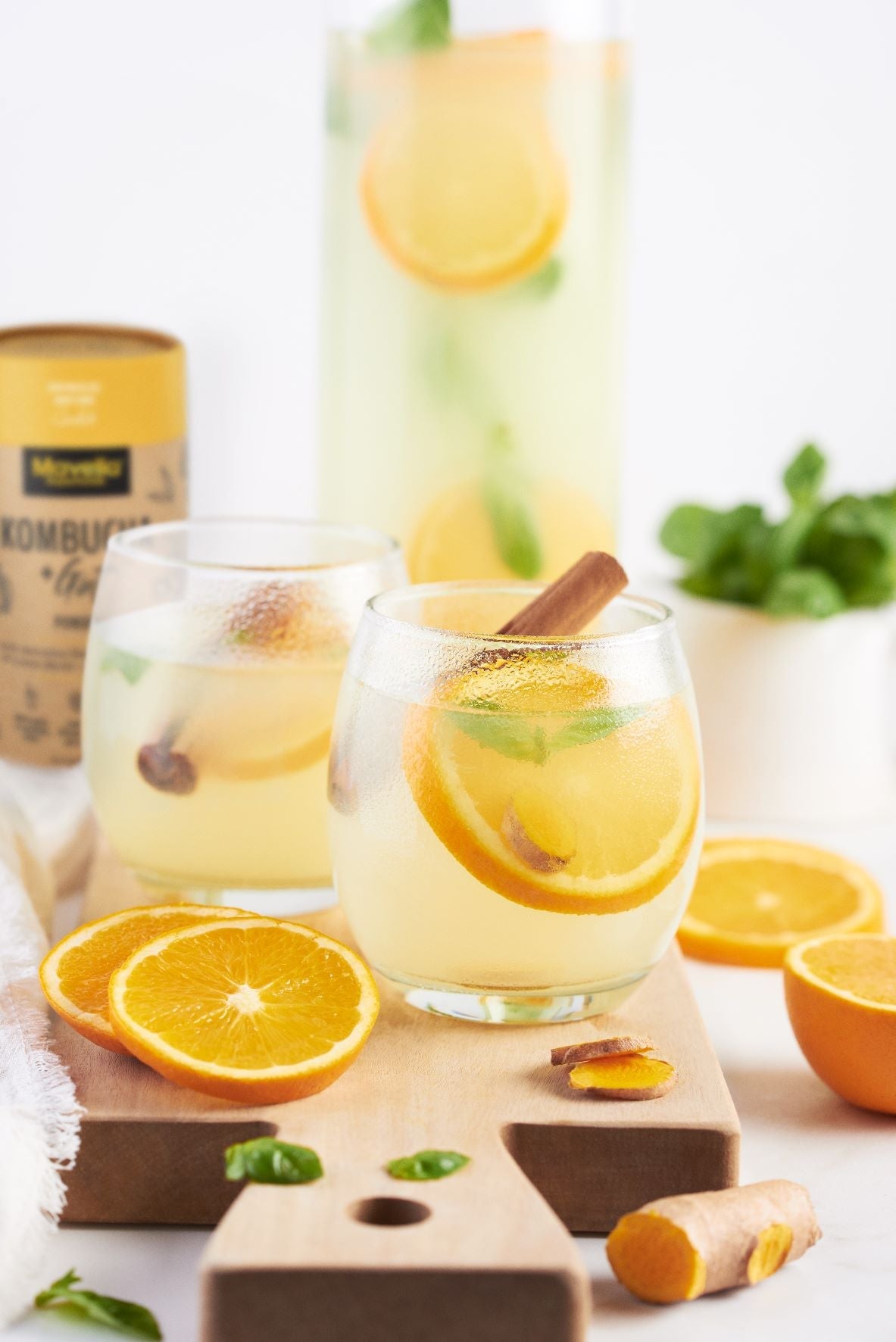 Orange Basil Water