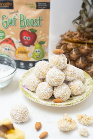 Pineapple Almond Truffles