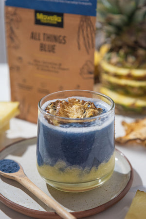 Pineapple Blue Smoothie