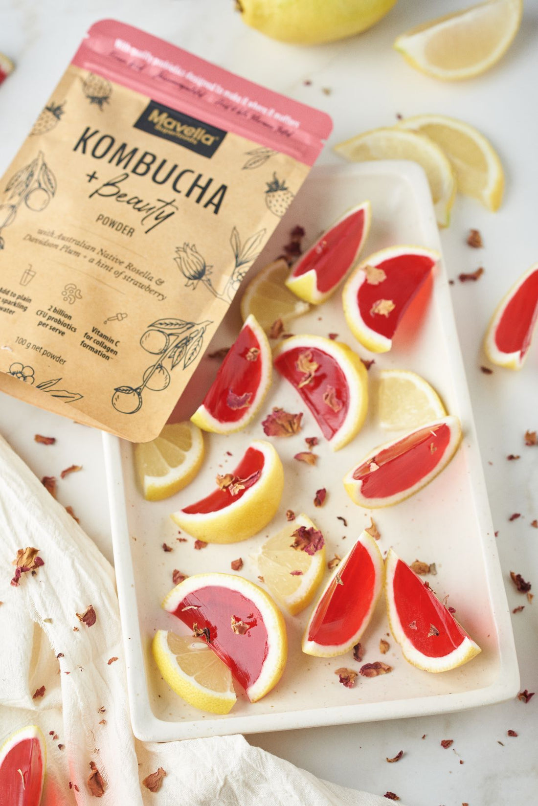 Pink Lemonade Wedges