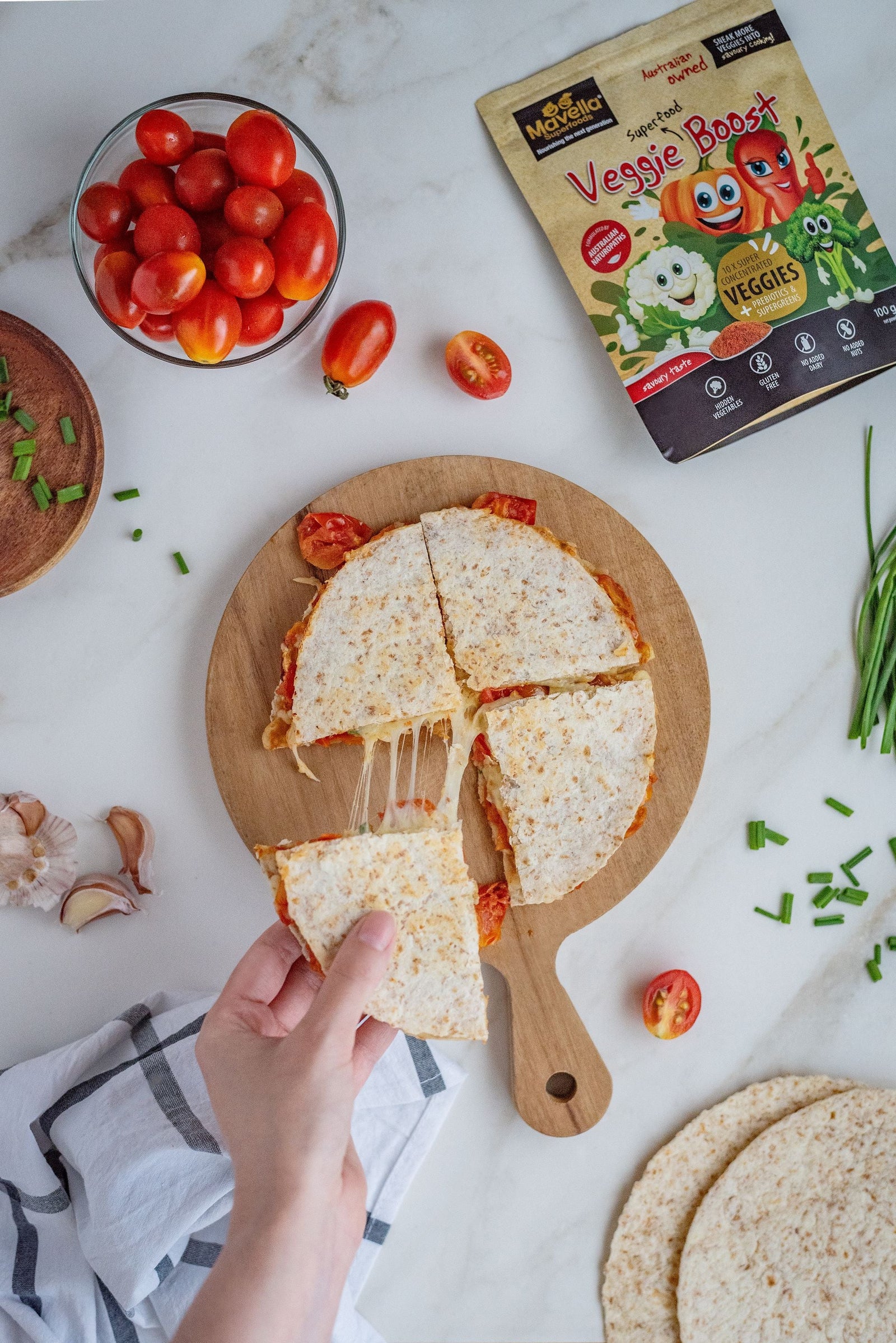 Pizza Quesadillas