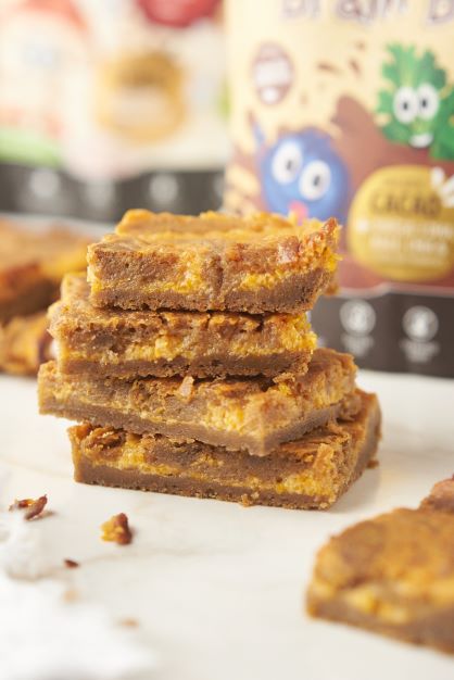 Pumpkin Cheesecake Brownies