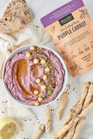 Purple Carrot Hummus