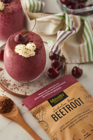 Red Velvet Cherry Smoothie