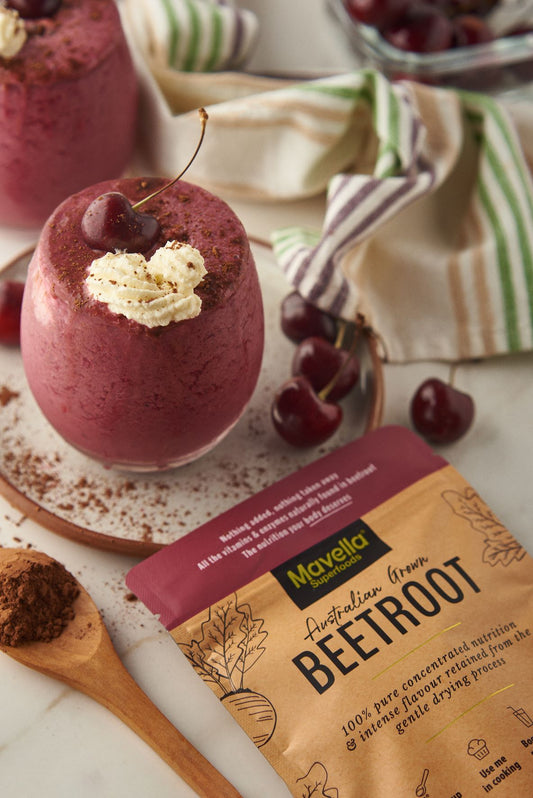 Red Velvet Cherry Smoothie