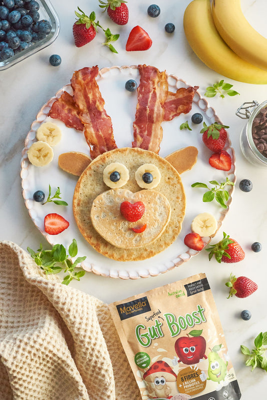 Reindeer Breakfast Pancakes