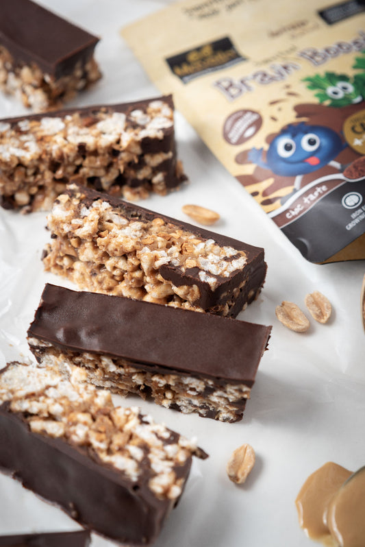 Rice Cake Peanut Bars