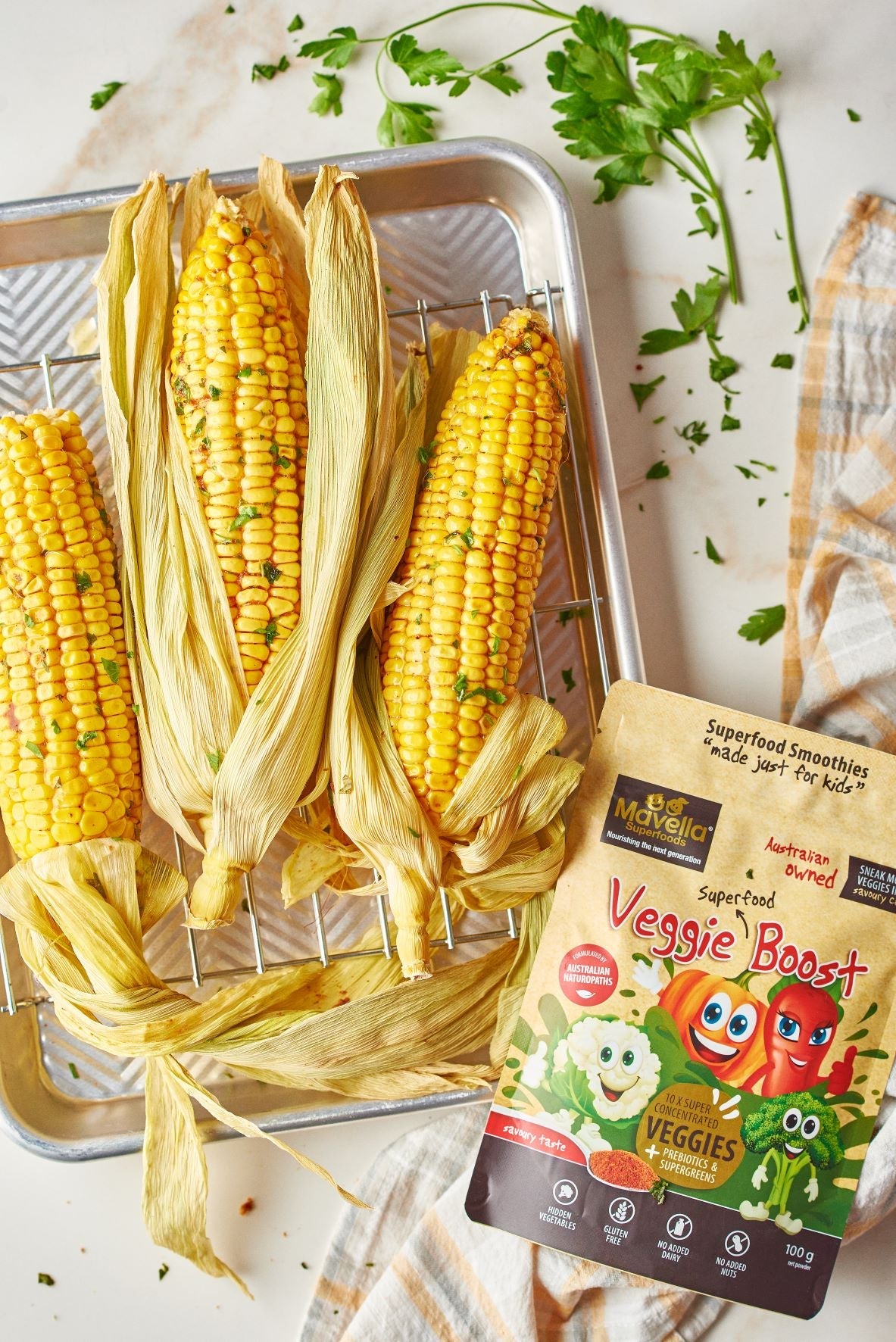 Roasted Corn on the Cob