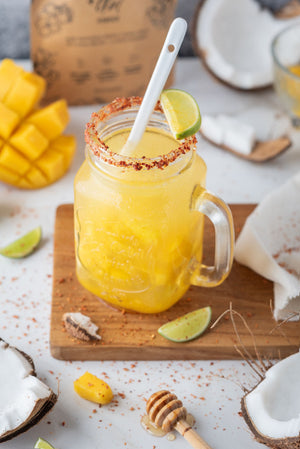 Spicy Hot Honey Mango Kombucha