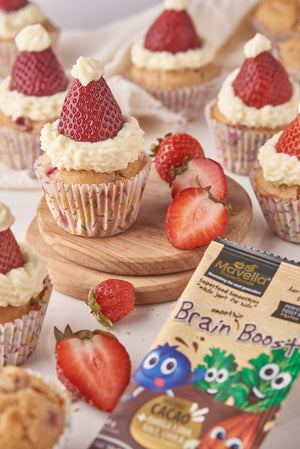 Strawberry Santa Hats