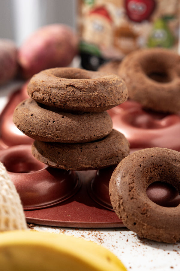 Sweet Potato Chocolate Donuts