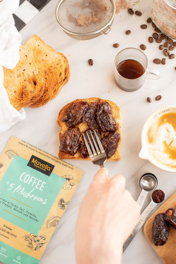 Tiramisu Dates on Toast