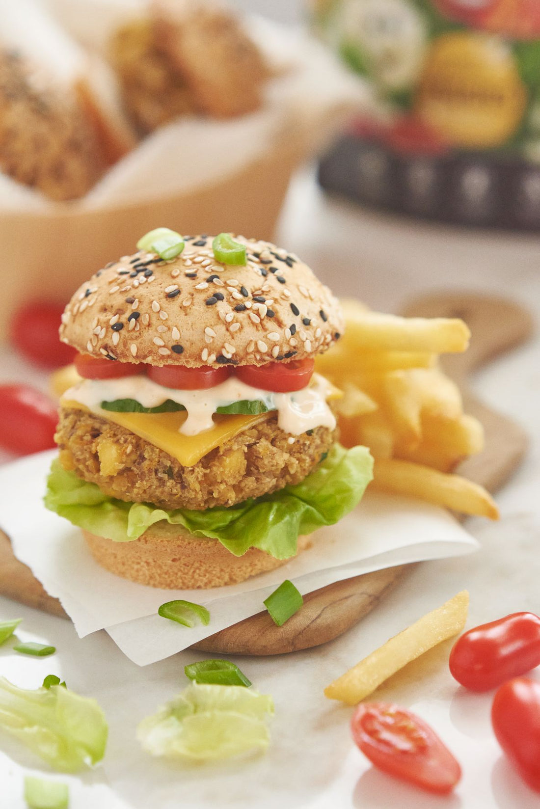 Tofu Mini Burgers