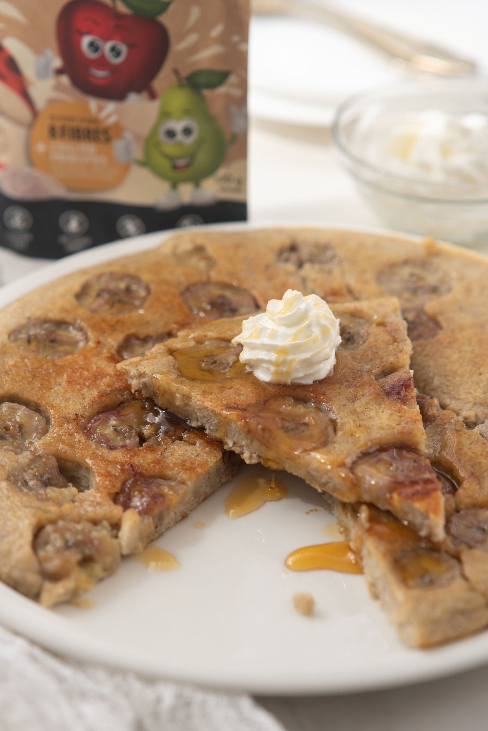 Upside down Pancake Cake