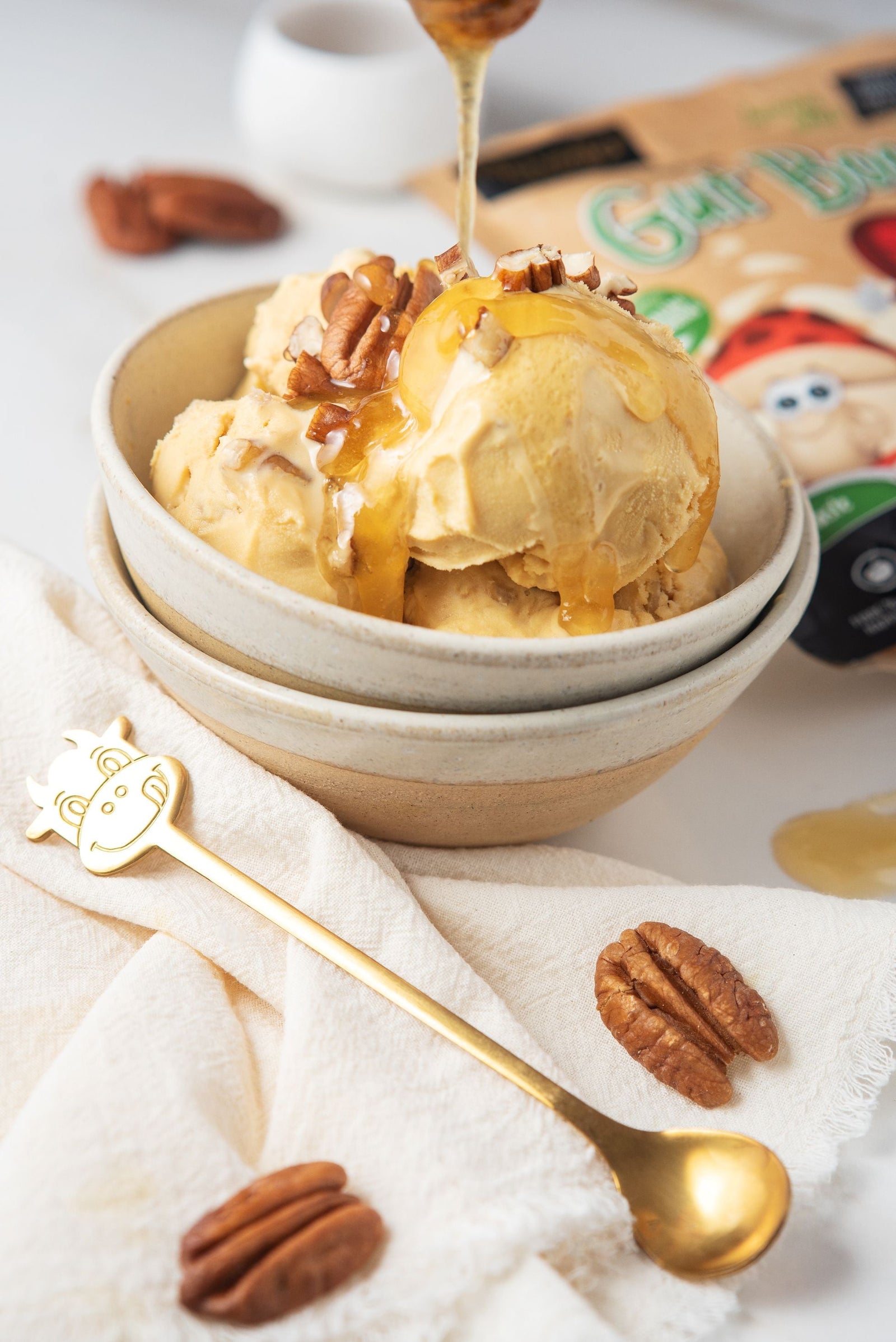 Vanilla Pecan Ice Cream
