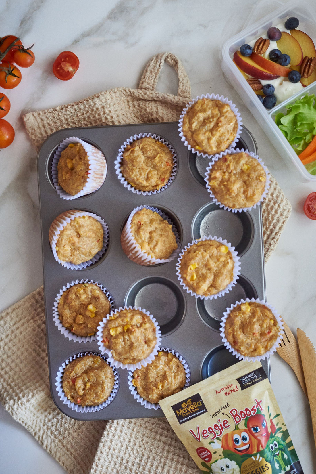Veggie-Ricotta Muffins