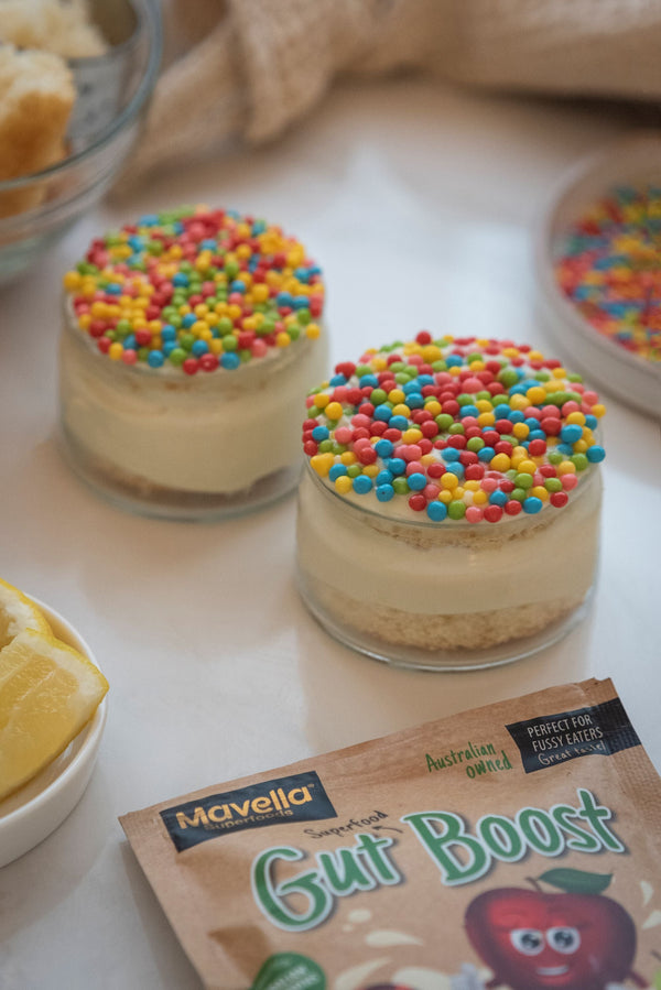 Viral Dot Cake with Healthy Frosting