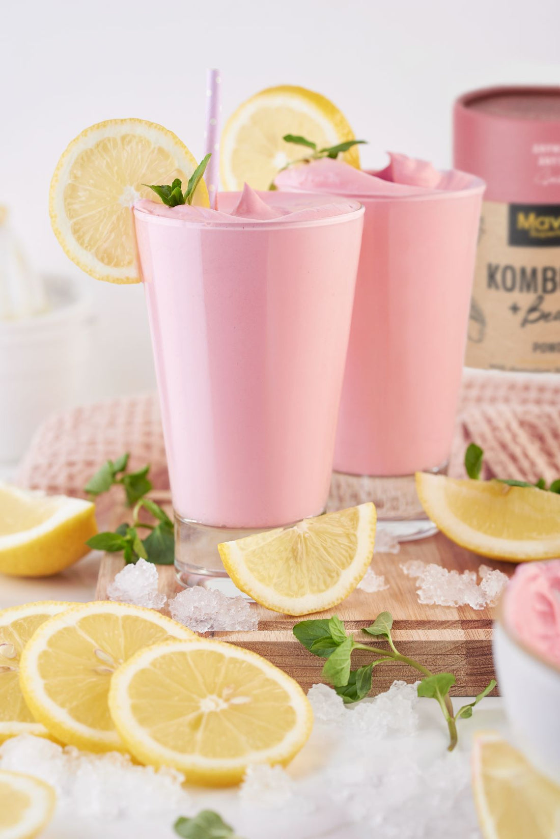 Whipped Coconut Pink Lemonade