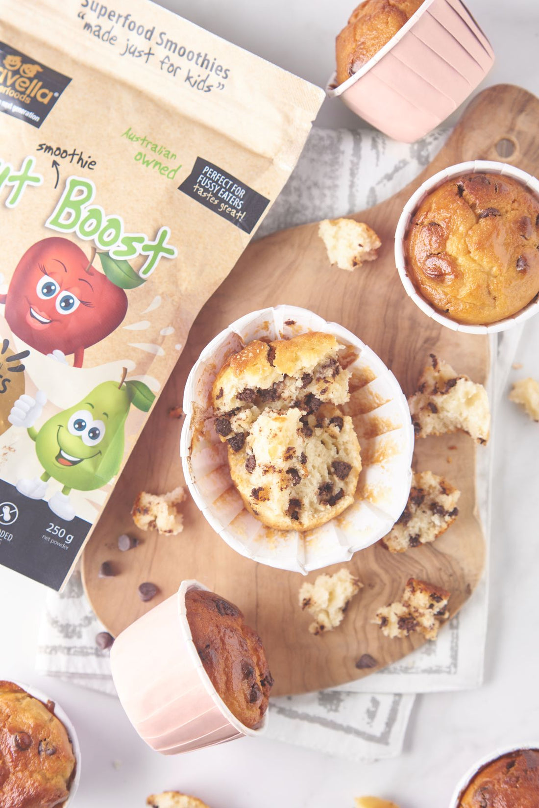 Yoghurt Chocolate Chip Muffins