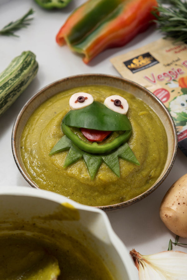 Zucchini Kermit Soup