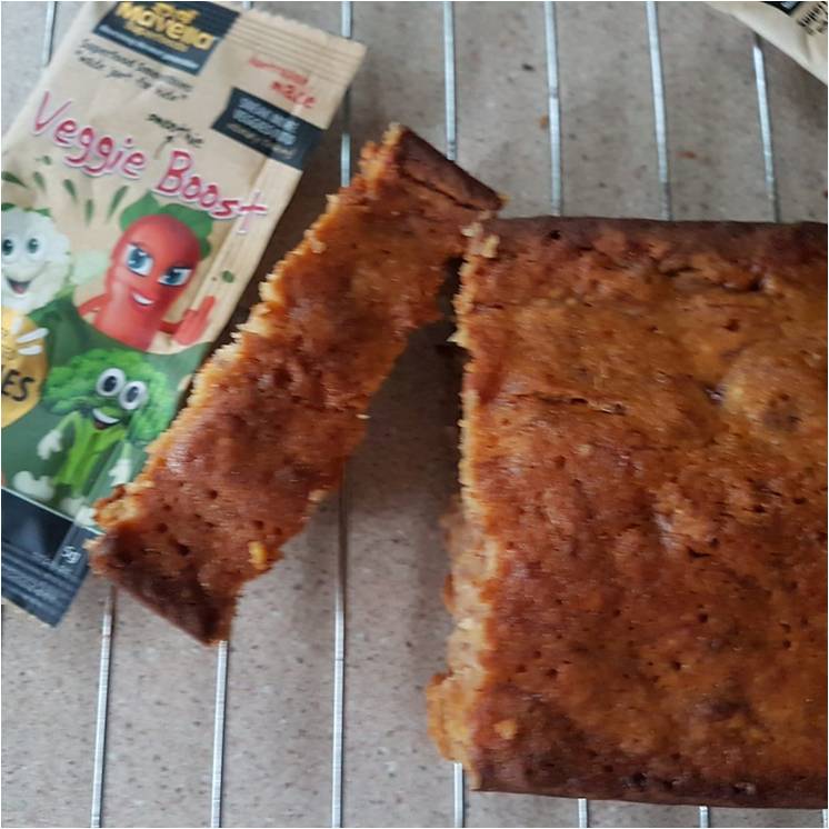 Banana Loaf with Veggie Boost