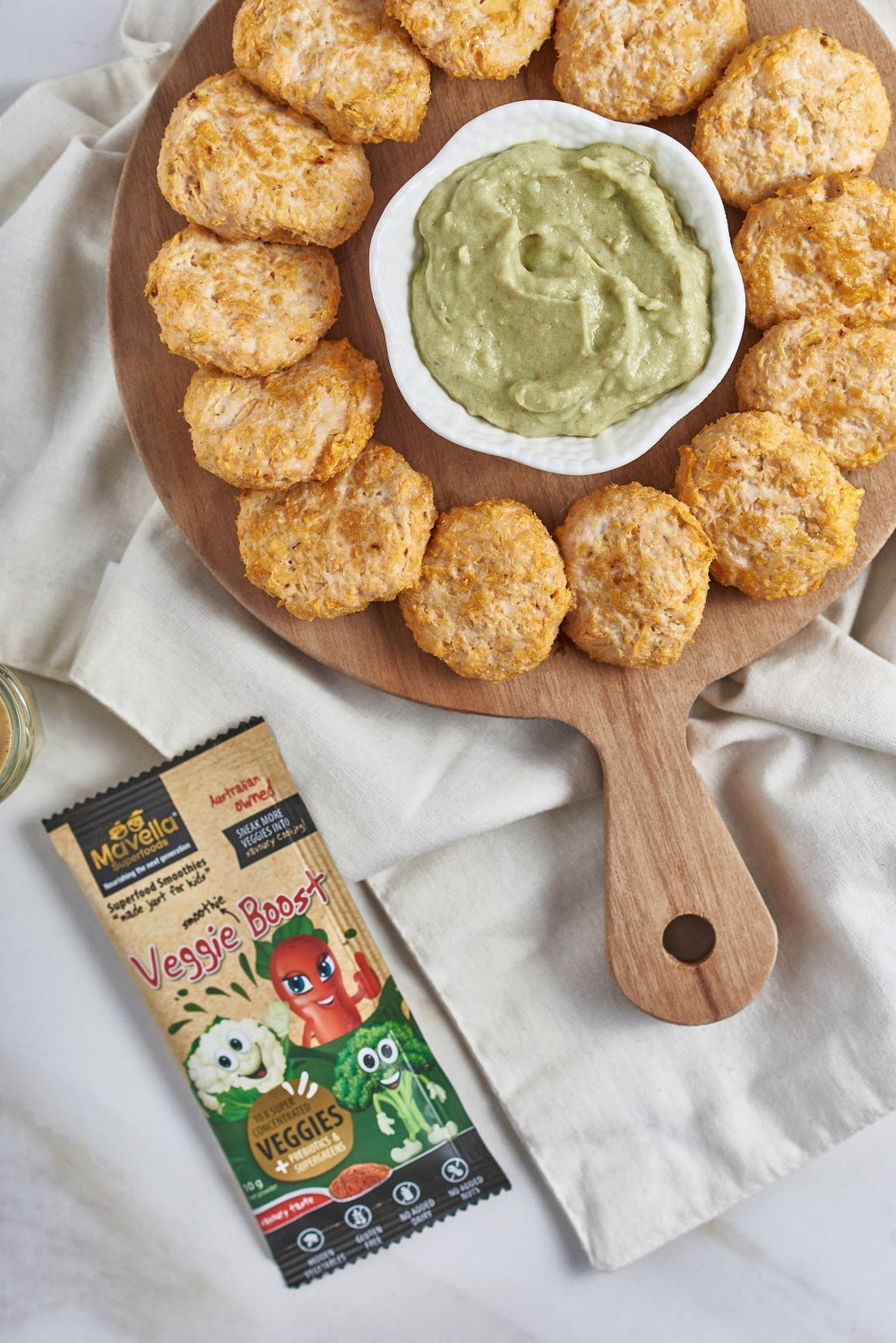 SWEET POTATO CHICKEN NUGGETS
