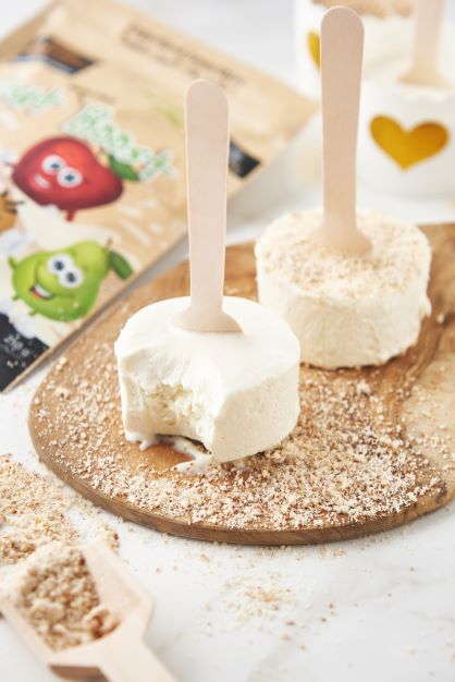 Creamy Vanilla Popsicles