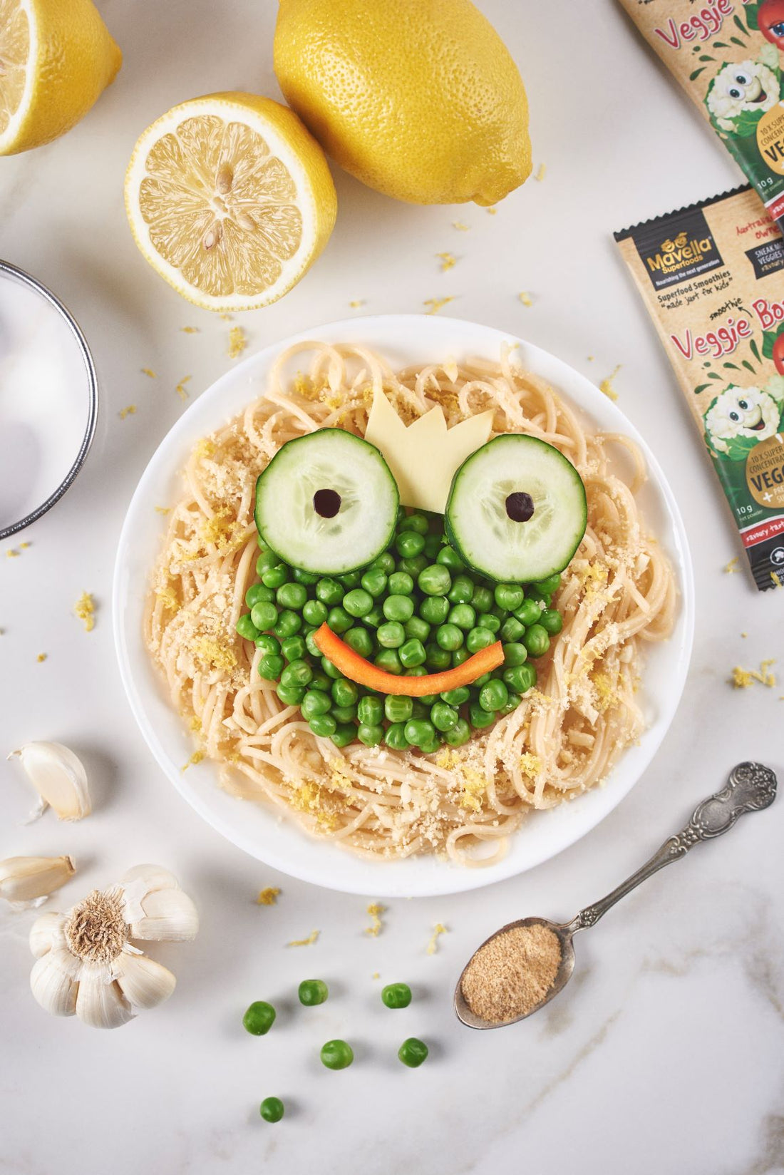 Lemony Parmesan and Pea Pasta