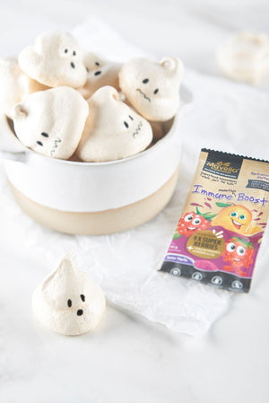 Ghost Meringues