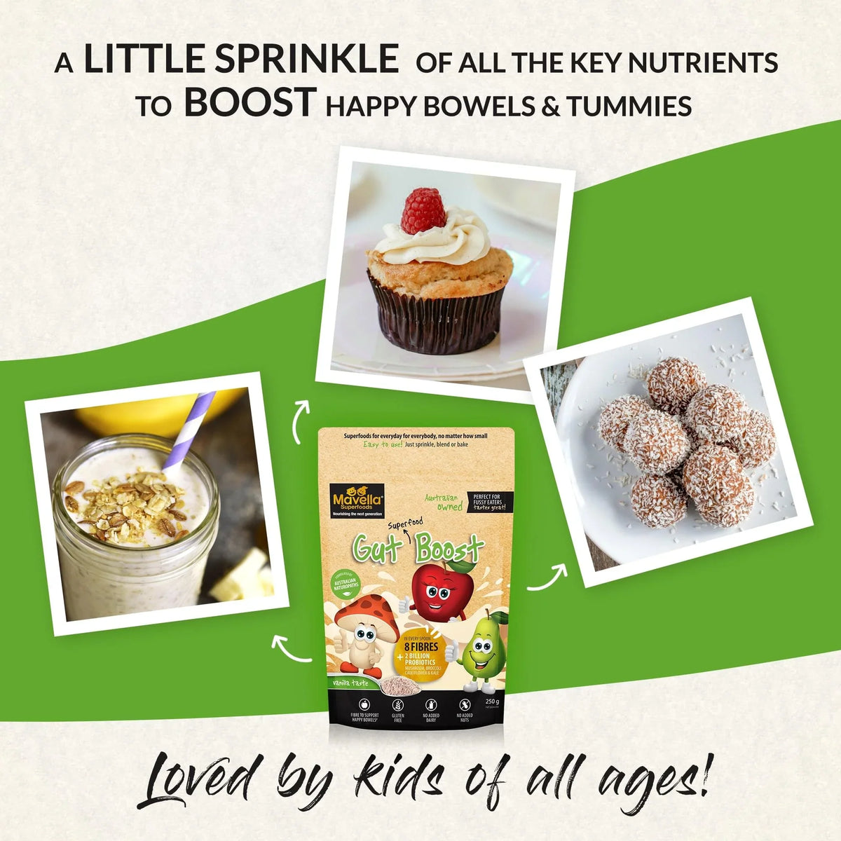 Nurturing Tiny Tummies: Gut Boost - A Comprehensive Gut Health Supplement for Children/Toddlers Powder