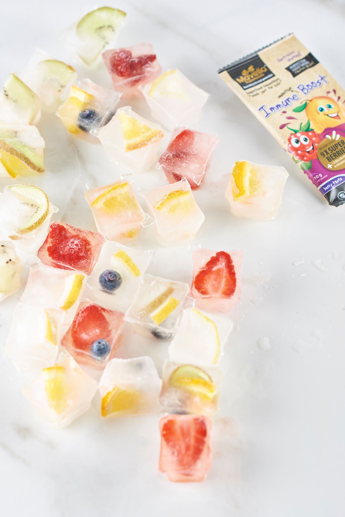 Fruit Ice Cubes