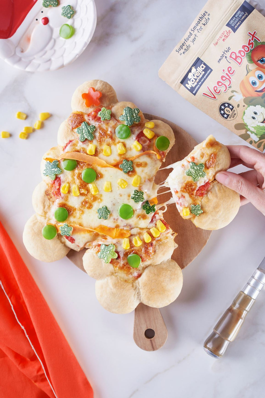 Pizza Christmas Tree