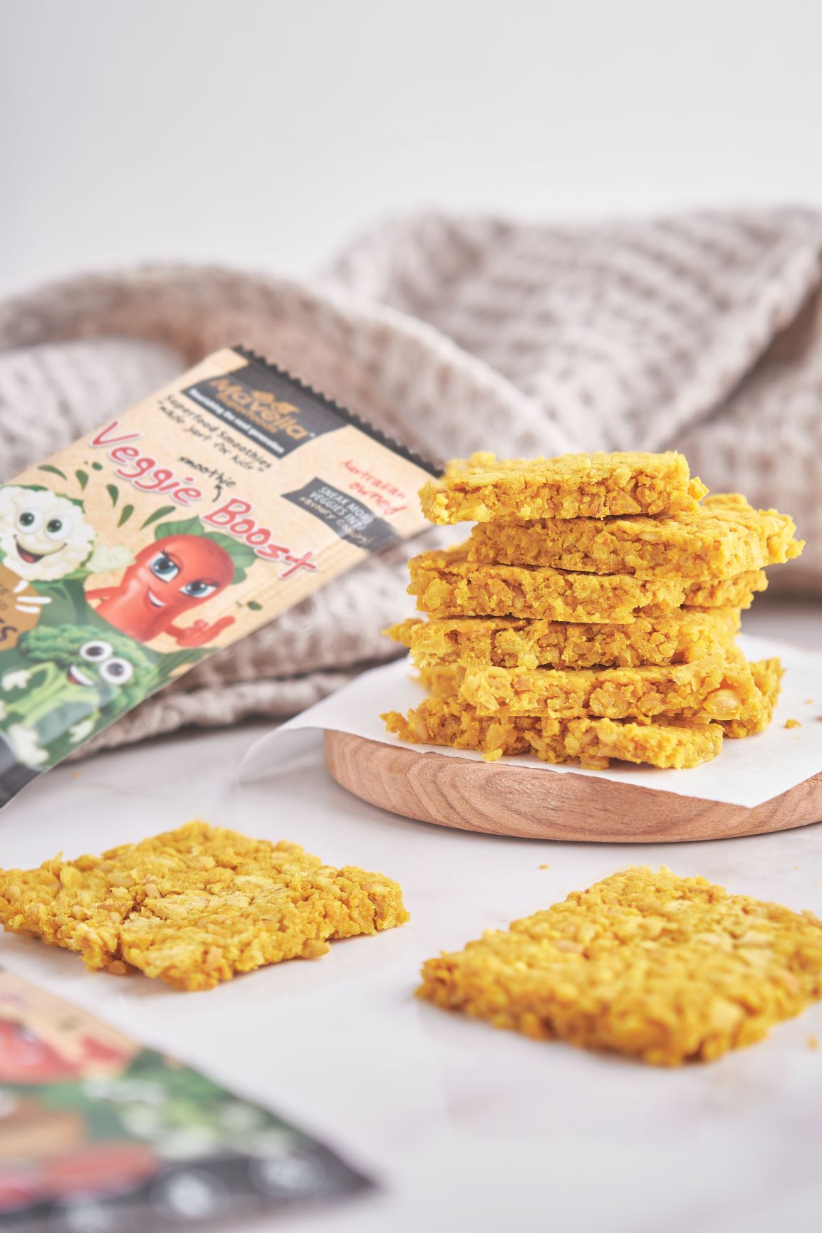 Chickpea & Oat Crackers