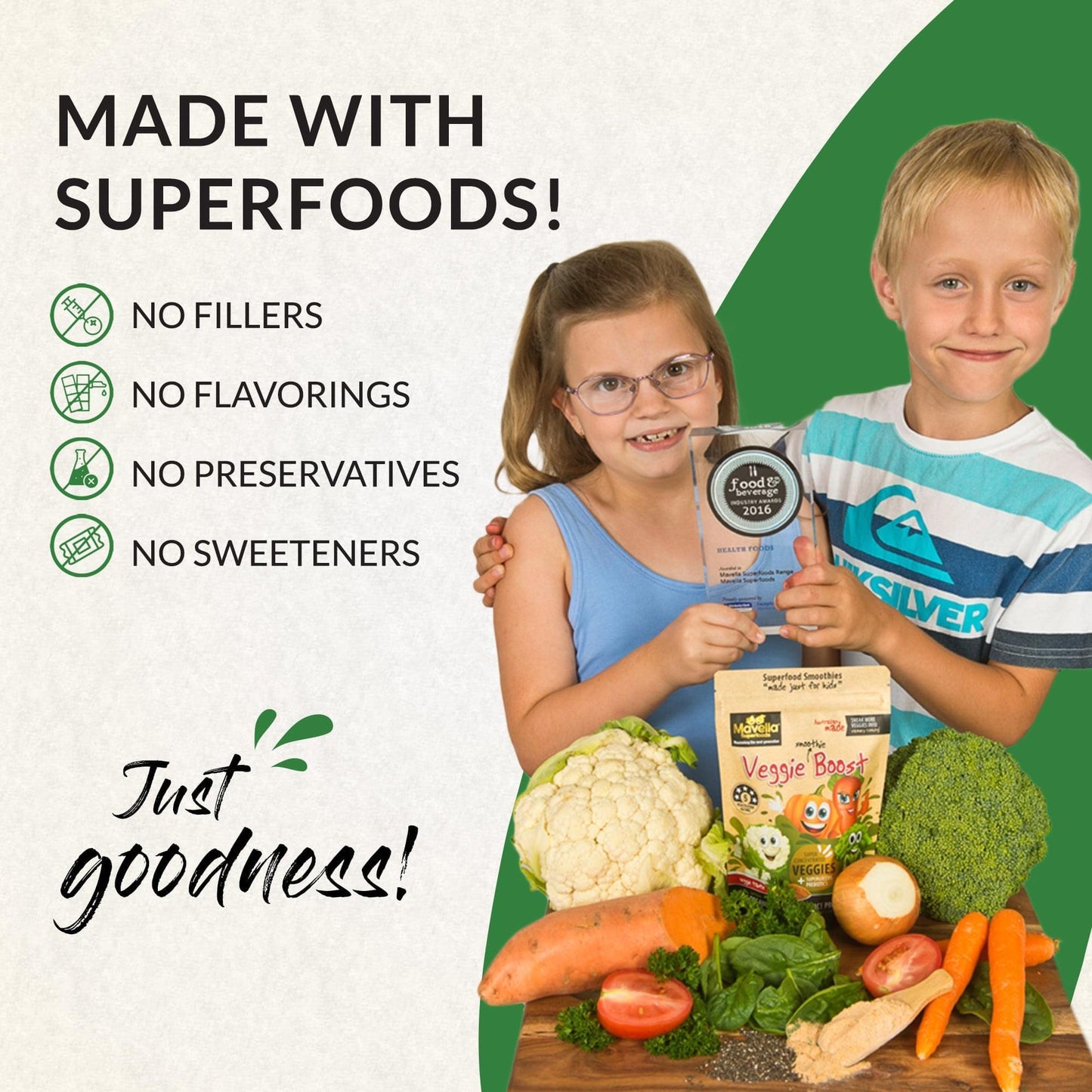 Sample Pack - Kids Superfoods Smoothies - 12 Sachets