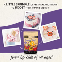 Immune Boost for Toddlers and Children with Probiotic Powders and Vitamins