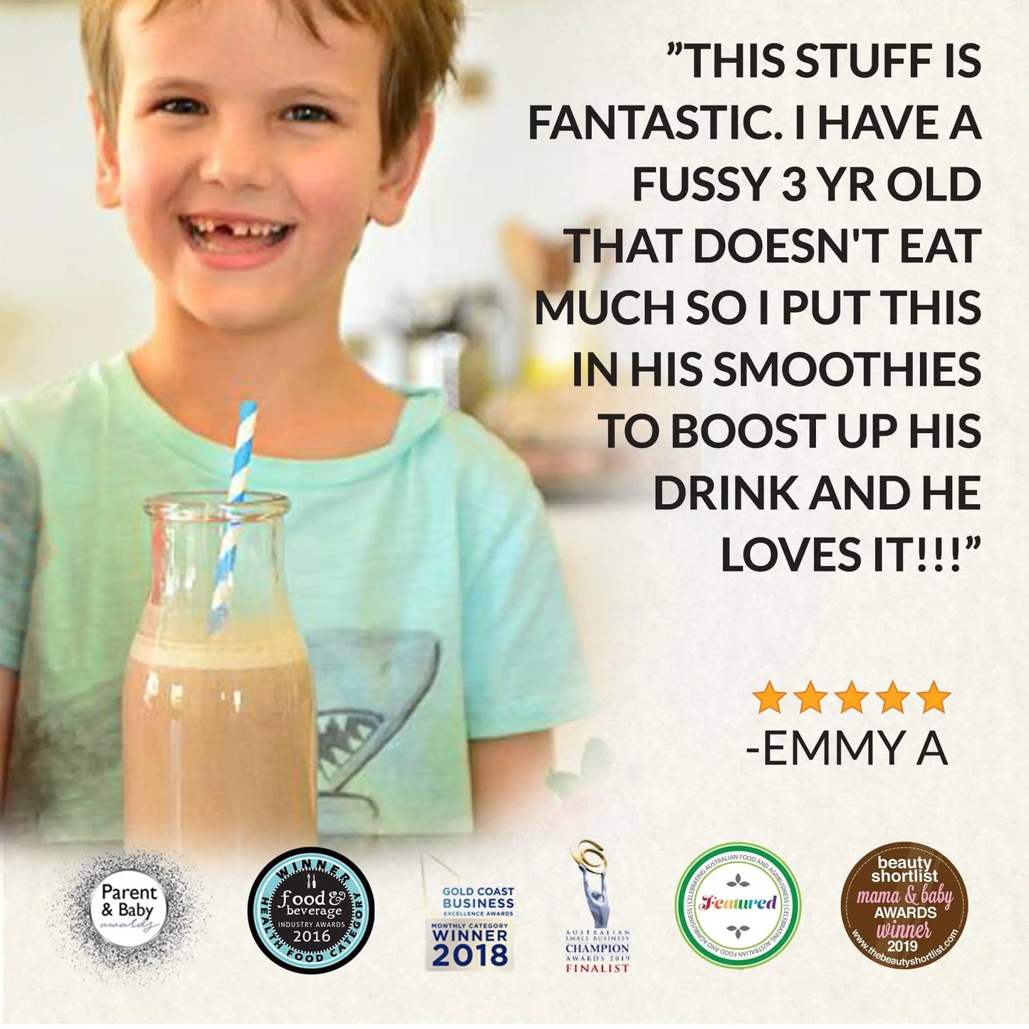 Brain Boost for Toddlers and Children with Probiotic Powders - Mavella Superfoods