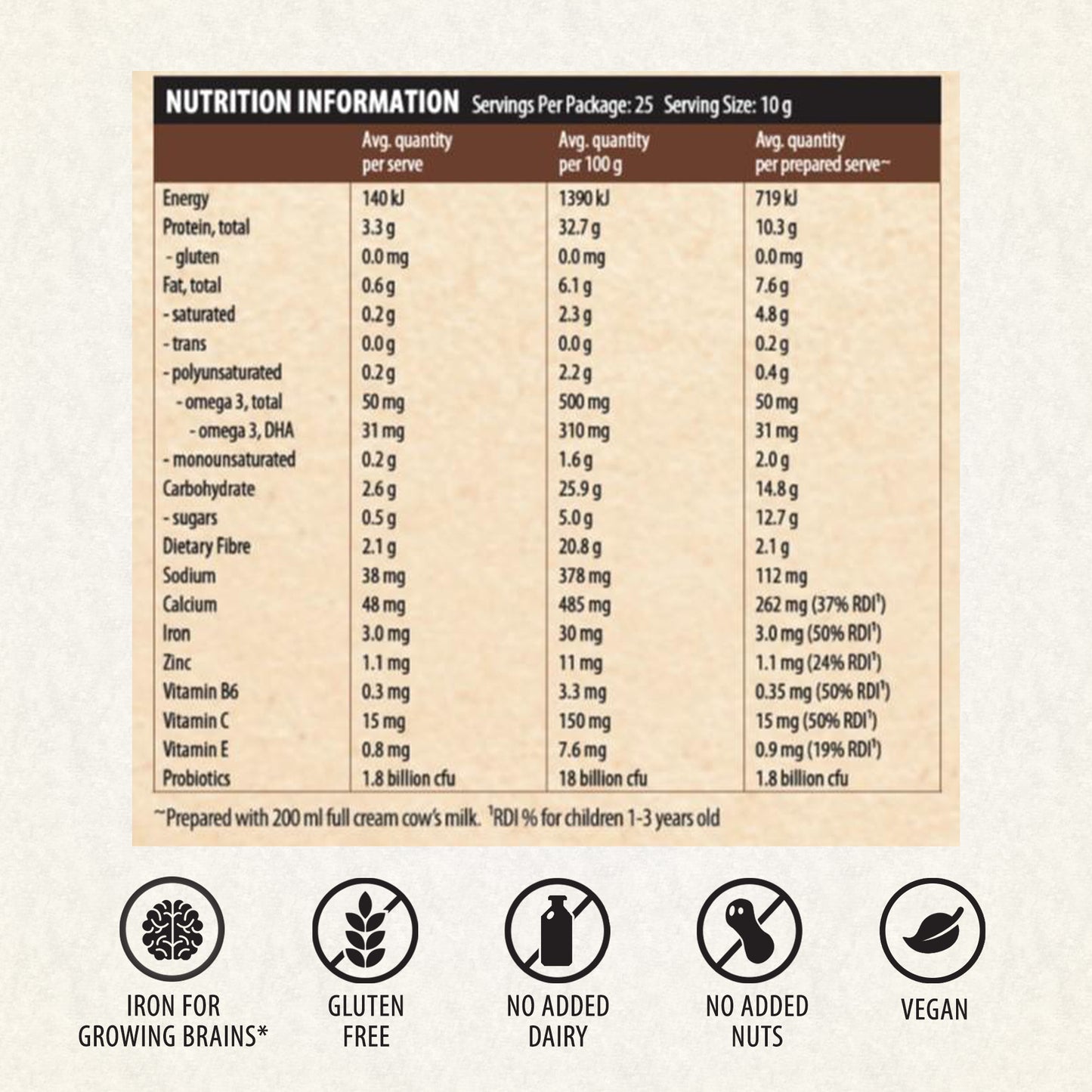 Brain Boost 10g sachets x 14