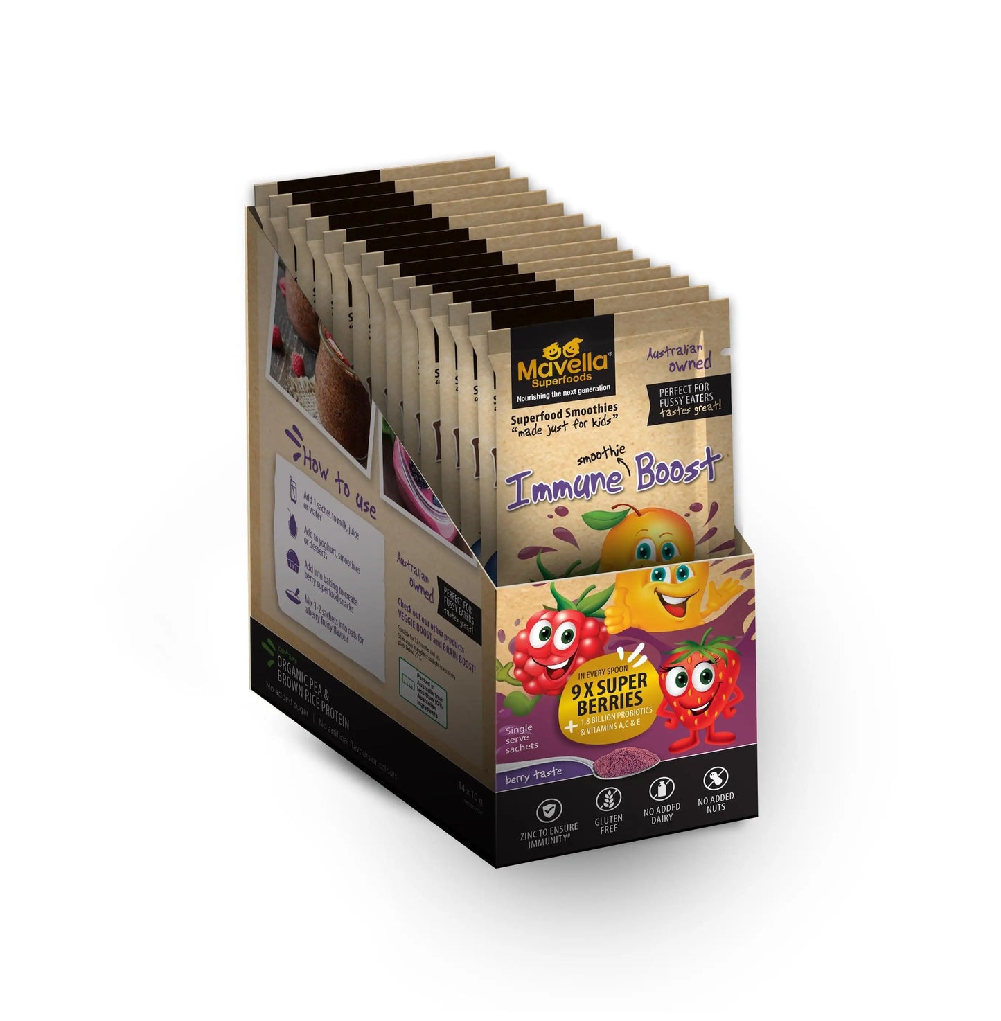 Immune Boost 10g sachets x 14 - Mavella Superfoods