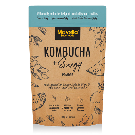 Kombucha Energy Powder Makes 25 Drinks