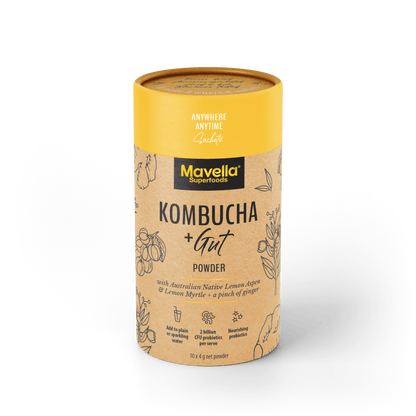 Kombucha Gut Powder Cannister Can - 10 x 4g