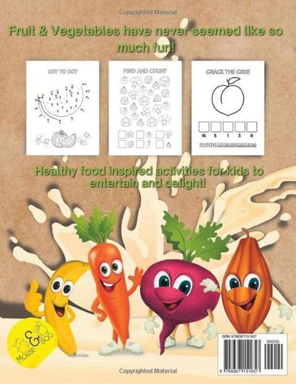 Mavella Superfoods Activity Book for Kids: Educational Fun for all Children Paperback