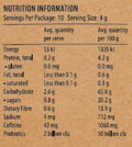 Kombucha Energy Powder Cannister Can - 10 x 4g sachets