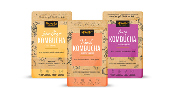 Kombucha pouch powder pack - Makes 66 Drinks